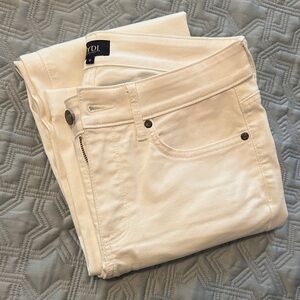 White NYDJ Denim Jeans